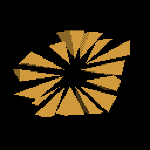 fractured cup gold