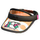 Orange Novelty Visor